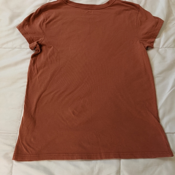 Abercrombie & Fitch Soft T-Shirt Women's Size Medium Taupe Mauve Color 🌞 - Picture 5 of 6